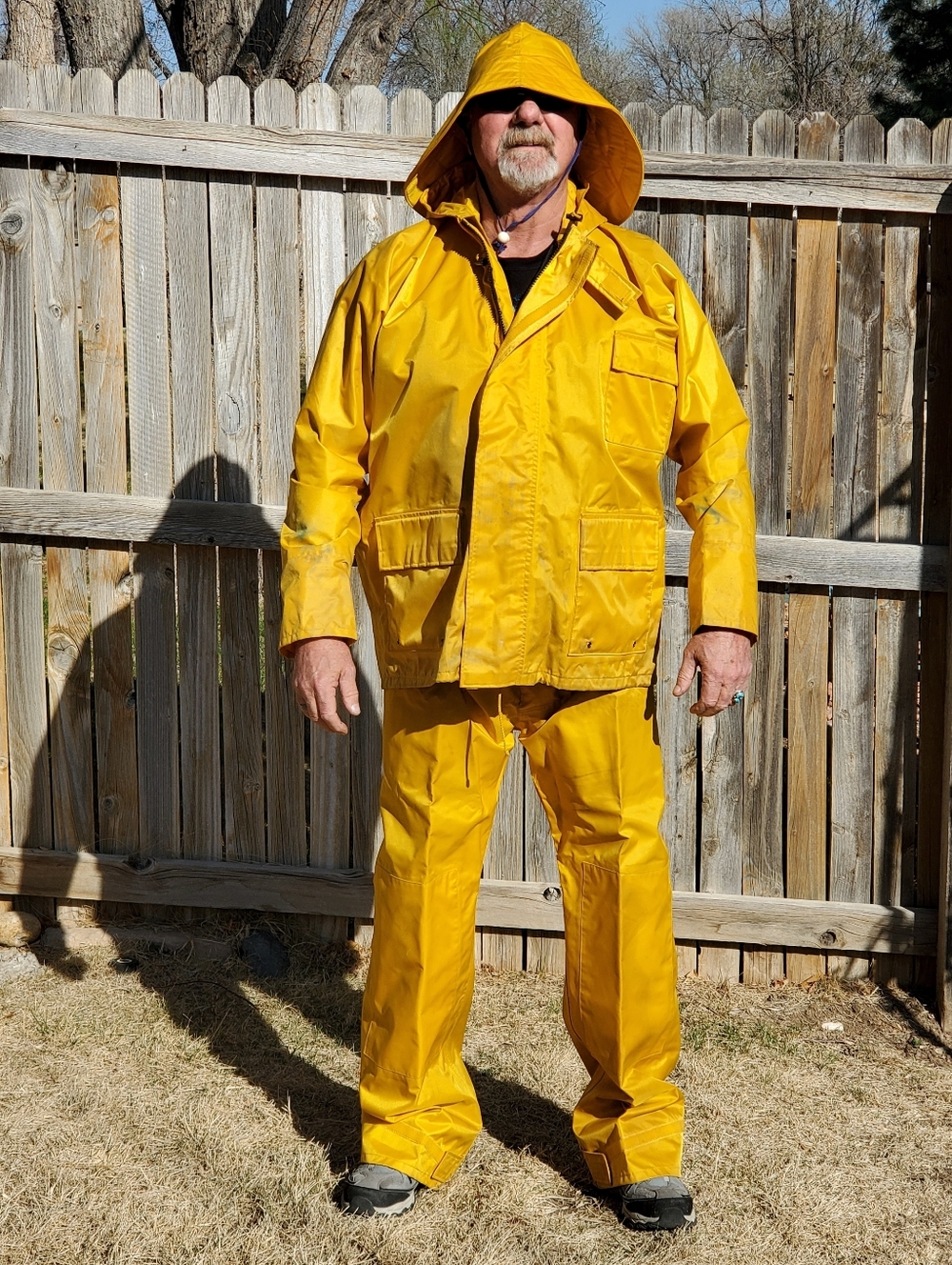 High Seas Foul Weather Gear Jacket, Bib Overalls And Hat